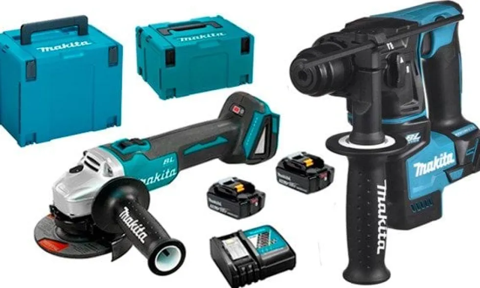 Rebarbadora 125mm DGA504Z + Martelo 18V DHR171Z Makita DGA504PRO2