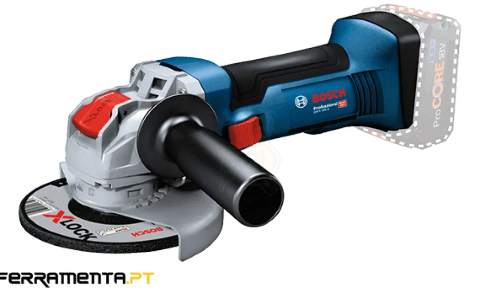 Rebarbadora X-LOCK 125mm Bosch GWX 18V-8 Professional