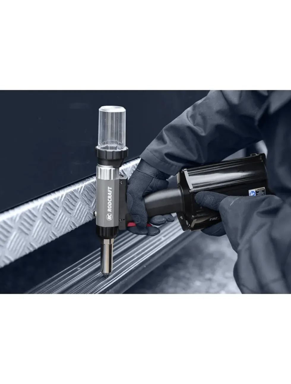 Rebitadora Pneumática 5mm Aço/Inox Rodcraft RC6738