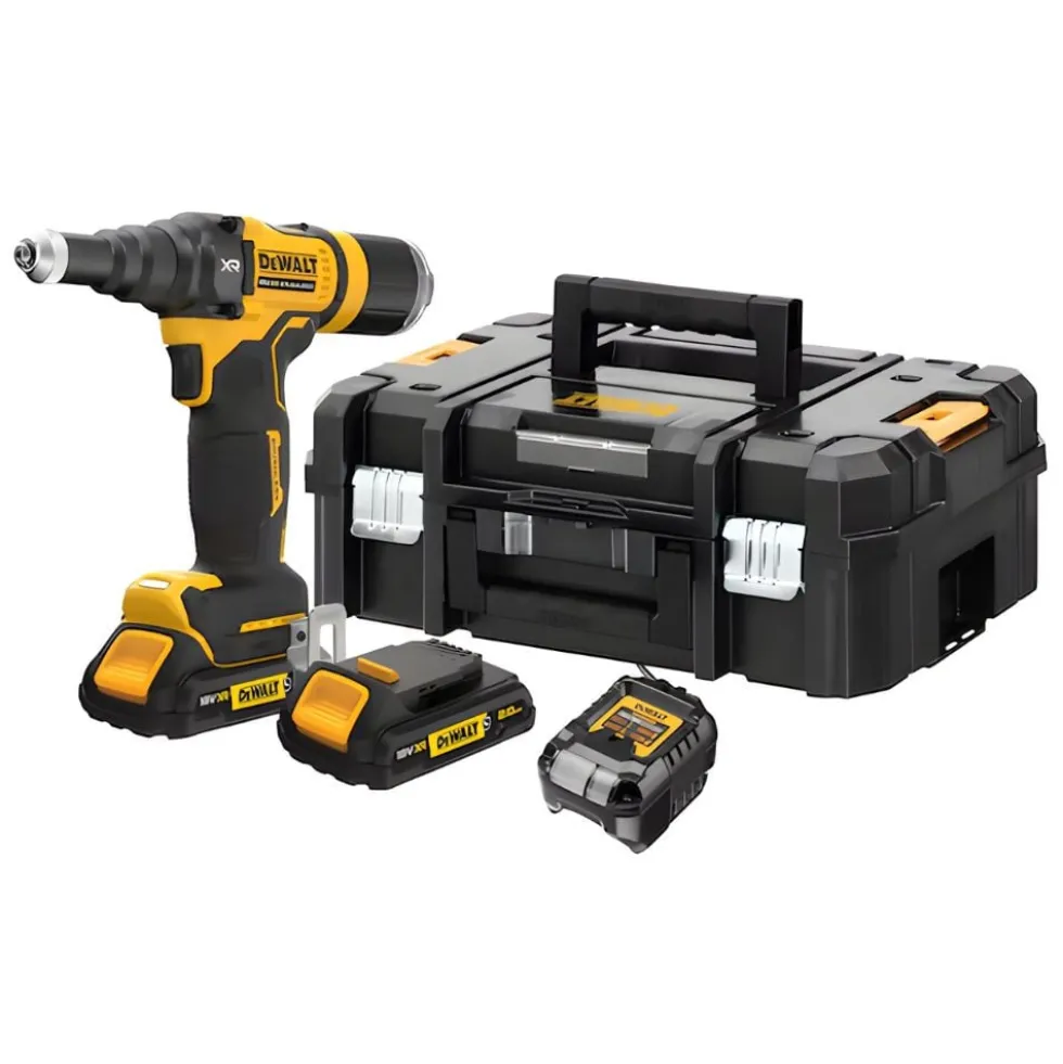 Rebitadora XR 18V 4,8mm DeWalt DCF403D2GTQW