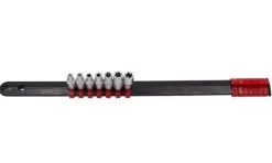 Régua com 7 chaves de caixa 1/4” torx fêmea Kroftools 1417