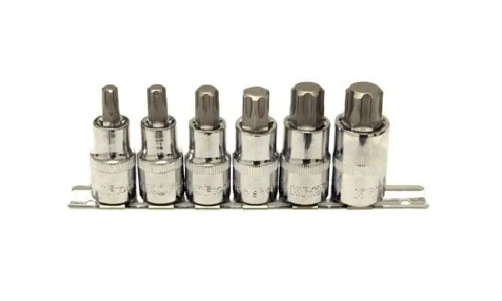 Régua de Chaves de Caixa 1/2” Ponta Torx Plus Kroftools 2375