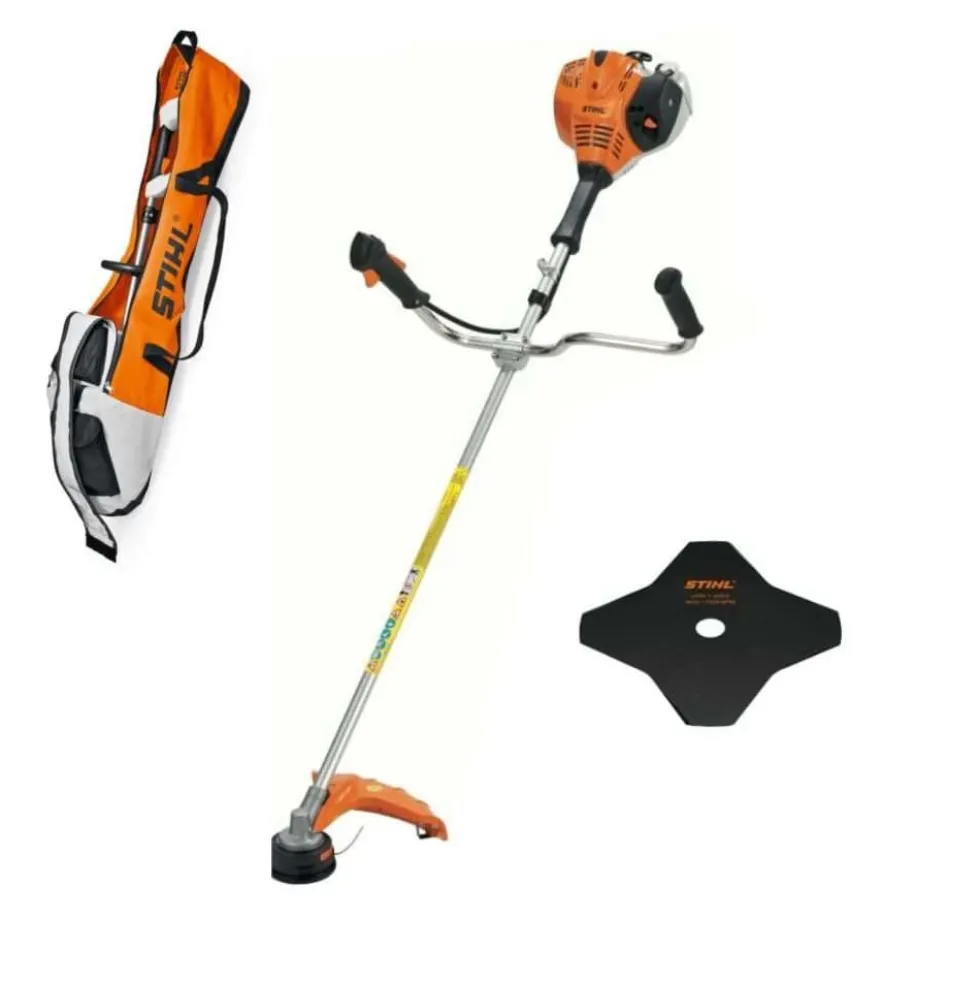Roçadora a Gasolina FS 70 C-E c/ Fio C 26-2 + Lâmina Corta-Ervas + Bolsa de Transporte Stihl