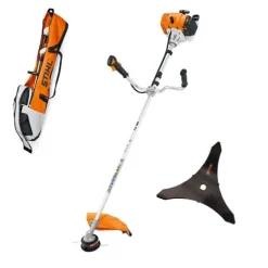 Roçadora Gasolina FS 120 c/ Fio C 26-2 + Bolsa de Transporte Stihl