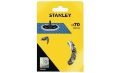 Roda de Arame 70x8mm c/ Nó Torcido Stanley STA36055-XJ