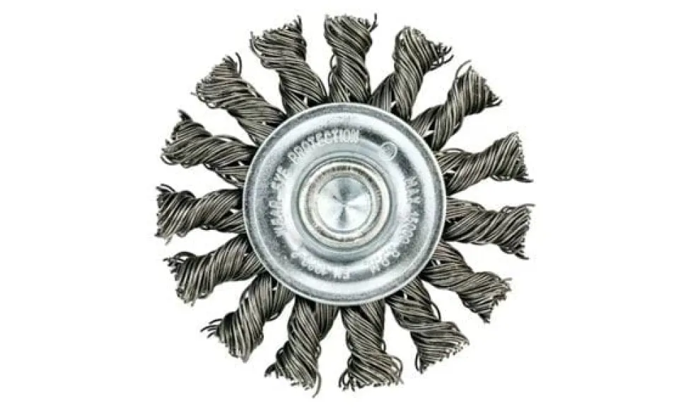 Roda de Arame 70x8mm c/ Nó Torcido Stanley STA36055-XJ
