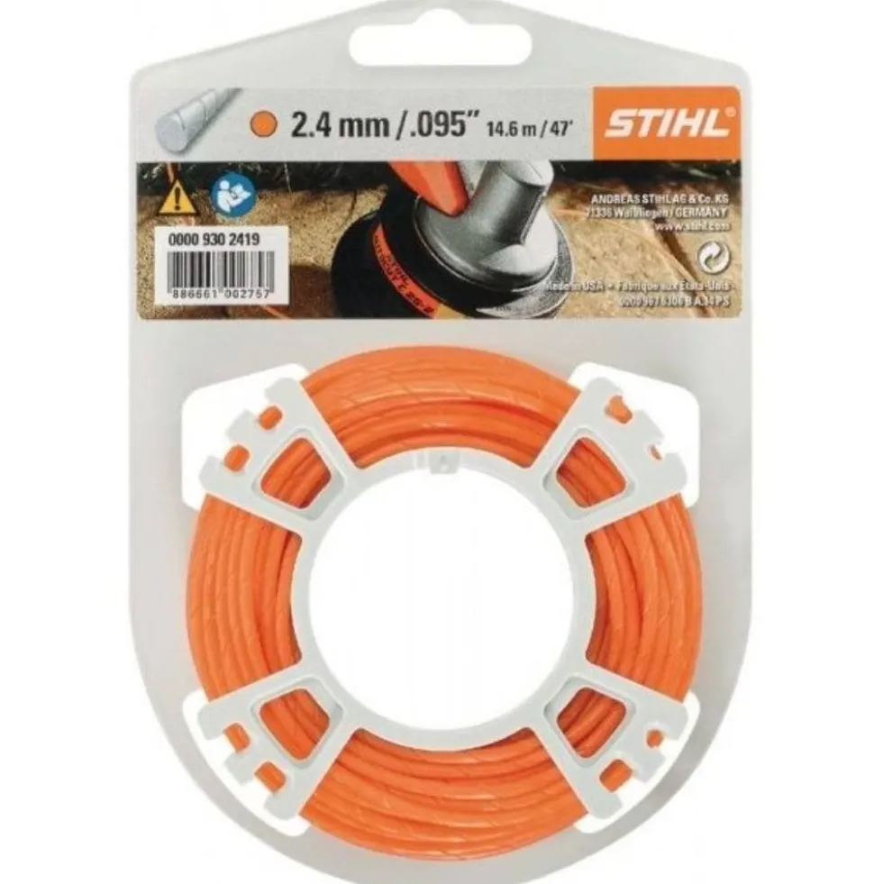 Rolo de Fio de Nylon 2.4 mm 14.6 m Stihl 0000 930 2419