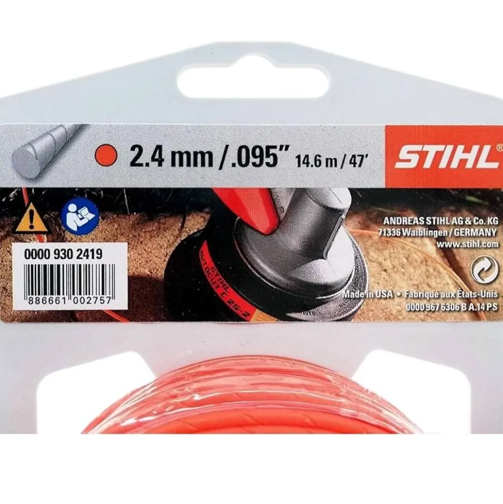 Rolo de Fio de Nylon 2.4 mm 83 m Stihl 0000 930 2421