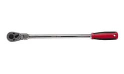 Roquete reversível 1/4" articulado longo 304mm Kroftools 12018