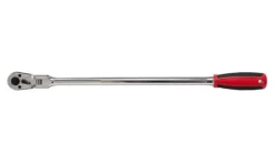 Roquete reversível 3/8" articulado longo 457mm Kroftools 12040