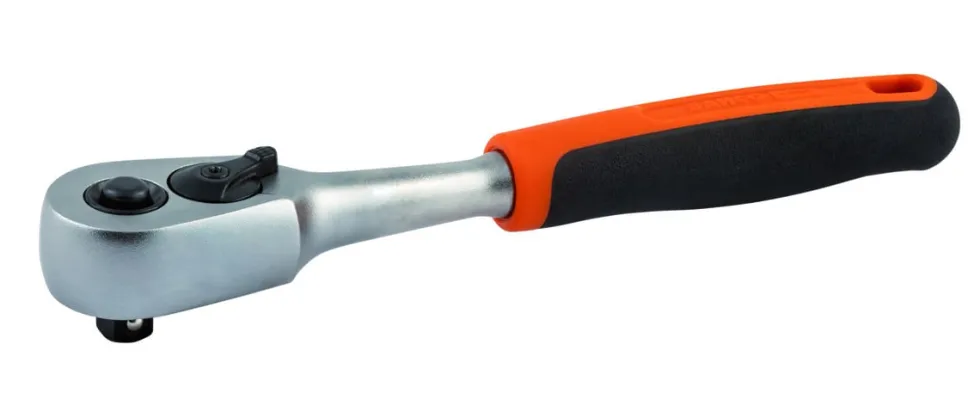 Roquete reversível 1/4". embalagem unitária, 145mm Bahco 6950QR