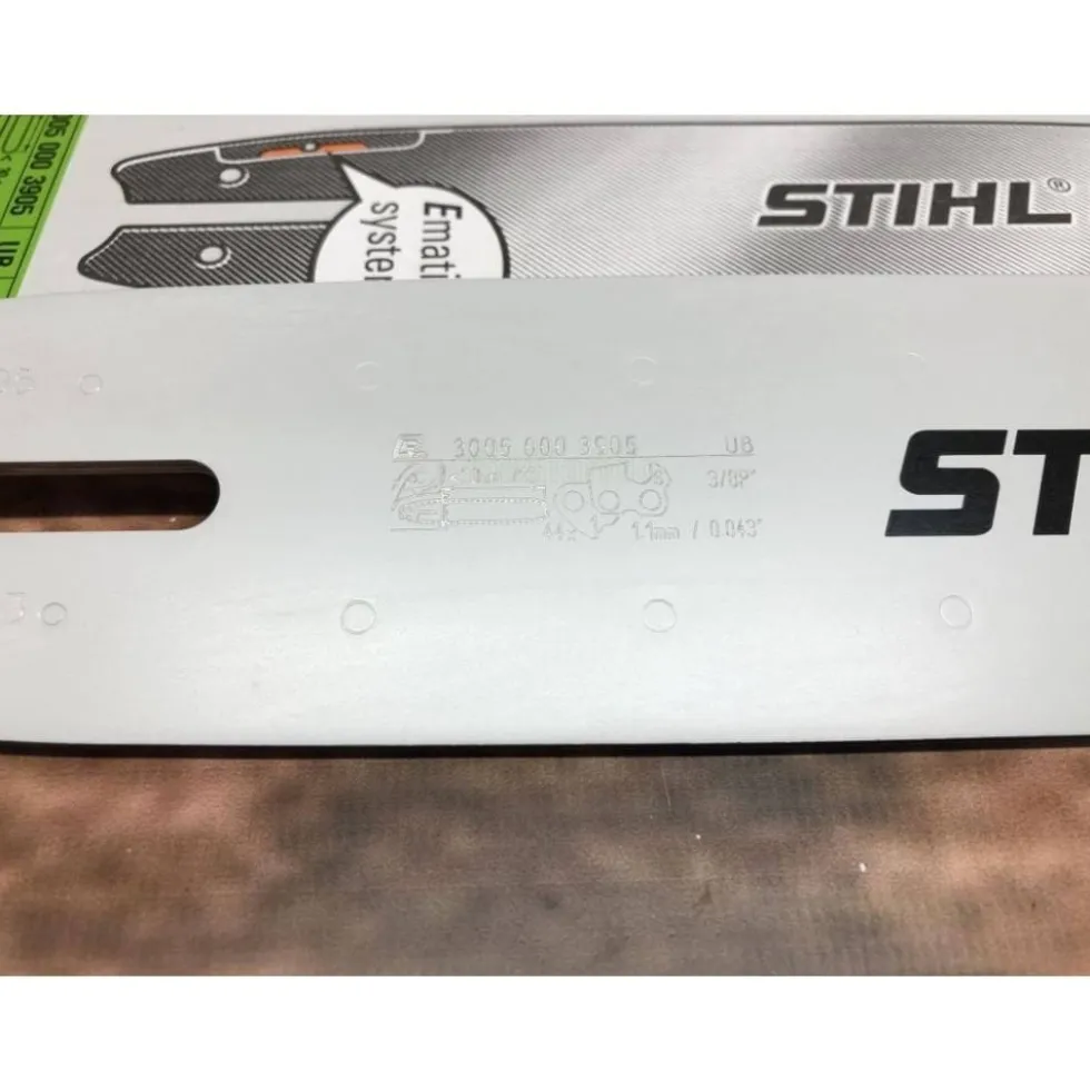 Sabre para Motosserra Rollomatic E Mini 3/8" P 1,1 mm 7 Z Stihl 30050003905