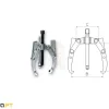 Saca Rolamentos Forza 1317T