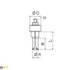 Saca Rolamentos 11mm Forza 2510