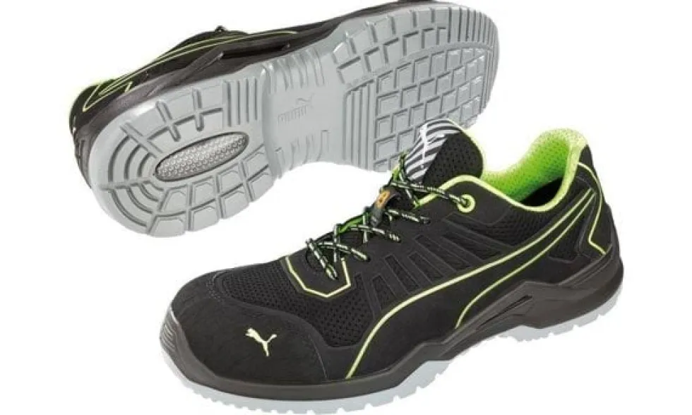 Sapato de Proteção ELEVATE FUSE TC Verde S1P Puma 644210