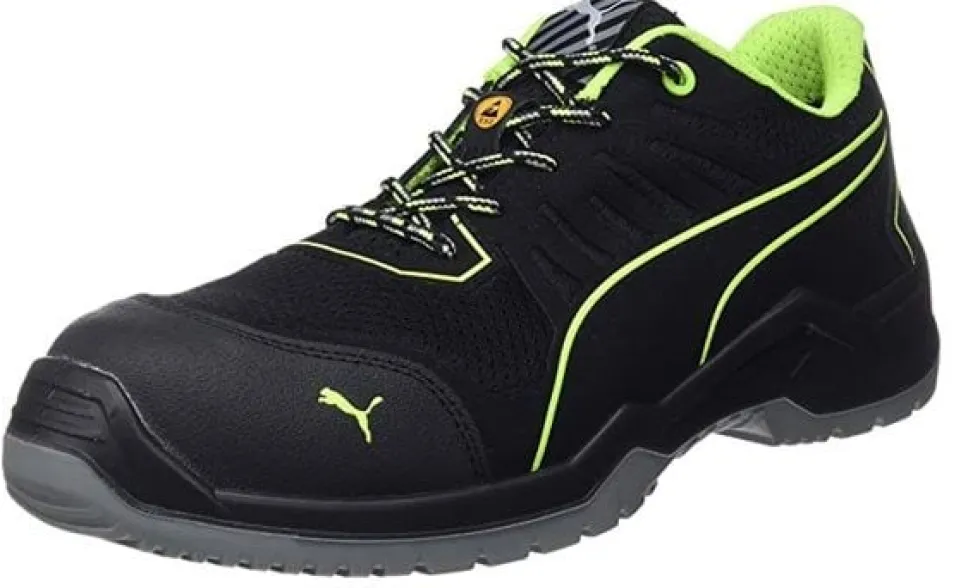 Sapato de Proteção ELEVATE FUSE TC Verde S1P Puma 644210