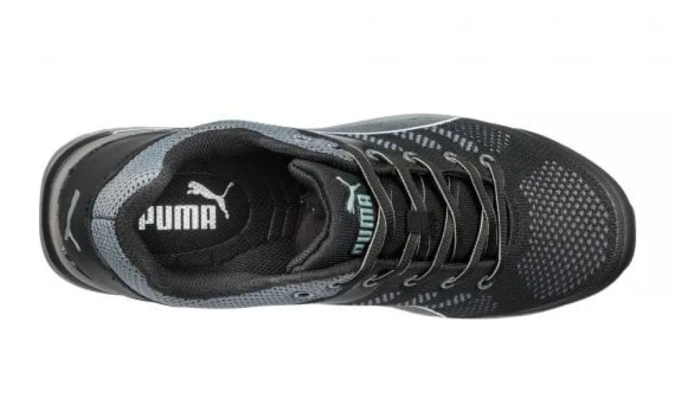 Sapatos de Proteção ELEVATE KNIT BLACK LOW S1P SRC Puma 643160