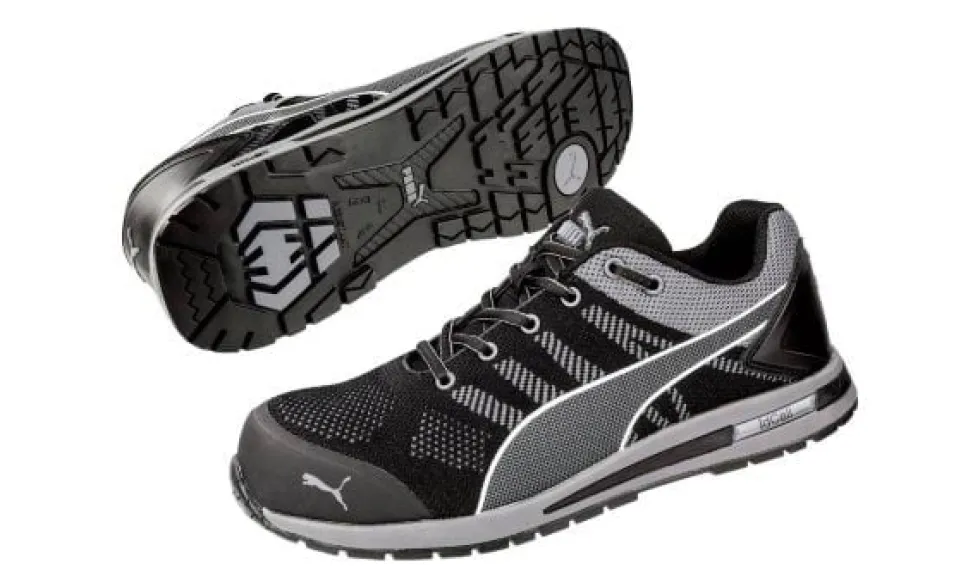 Sapatos de segurança Elevate Knit Black S1P ESD HRO SRC Puma 643160 - Nº43