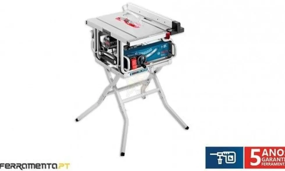 Serra circular de mesa Bosch GTS 10 J Professional + Mesa de transporte