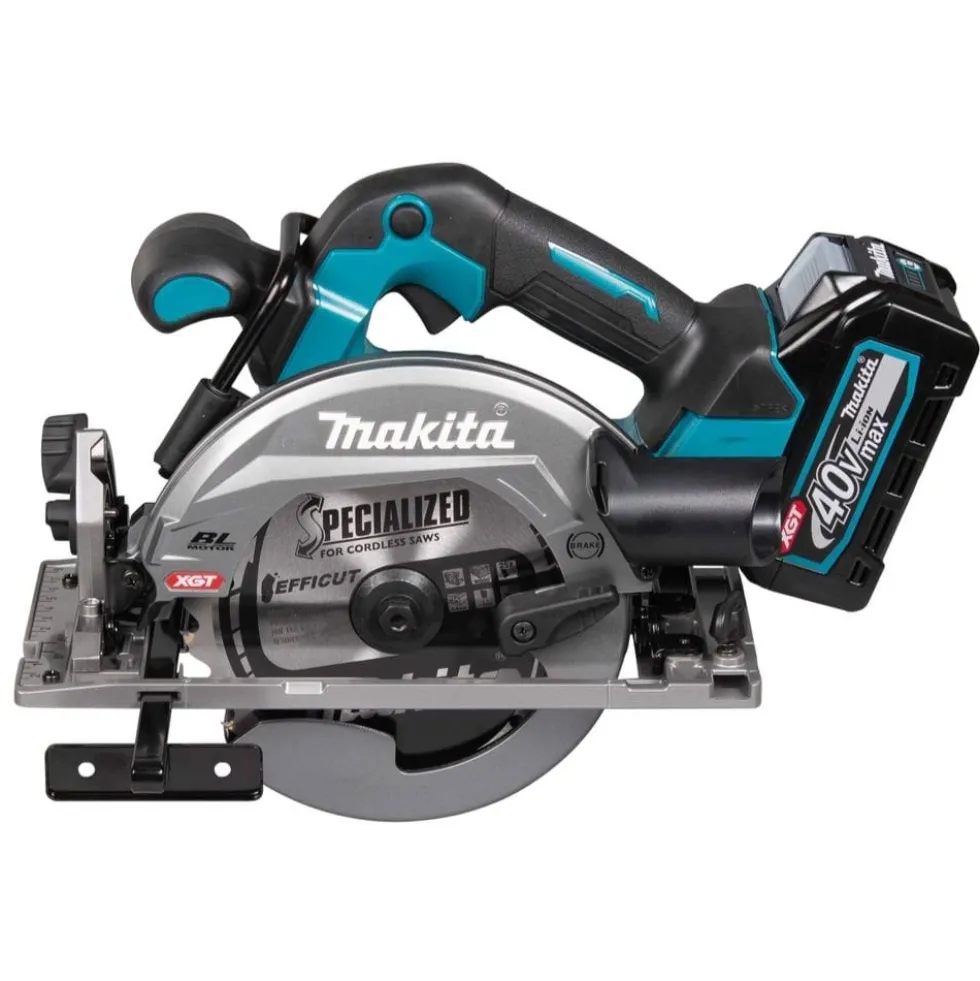 Serra Circular XGT 40Vmax 5.200min 165mm Makita HS012GZ