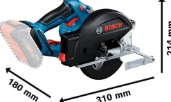 Serra Circular 136x20mm GKM 18V-50 Professional Bosch 06016B8000