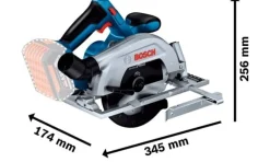 Serra Circular 165x20mm GKS 18V-57-2 Bosch 06016C1202