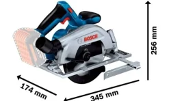 Serra Circular 165x20mm GKS 18V-57 Professional Bosch 06016C1200
