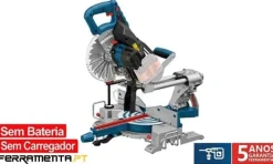 Serra de Esquadria Bosch GCM 18V-216 Professional