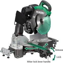 Serra de Esquadria Ø305 mm 1520 W Hikoki C12RSH3WAZ
