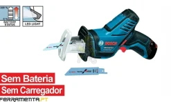 Serra sabre sem fio Bosch GSA 12V-14 Professional 060164L902