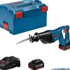 Serra sabre sem fio 18V 5.0Ah GSA 18 V-LI Bosch 060164J00B