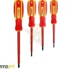 Set Chaves de Fenda/Philips 4Pcs VDE Hyundai 59402