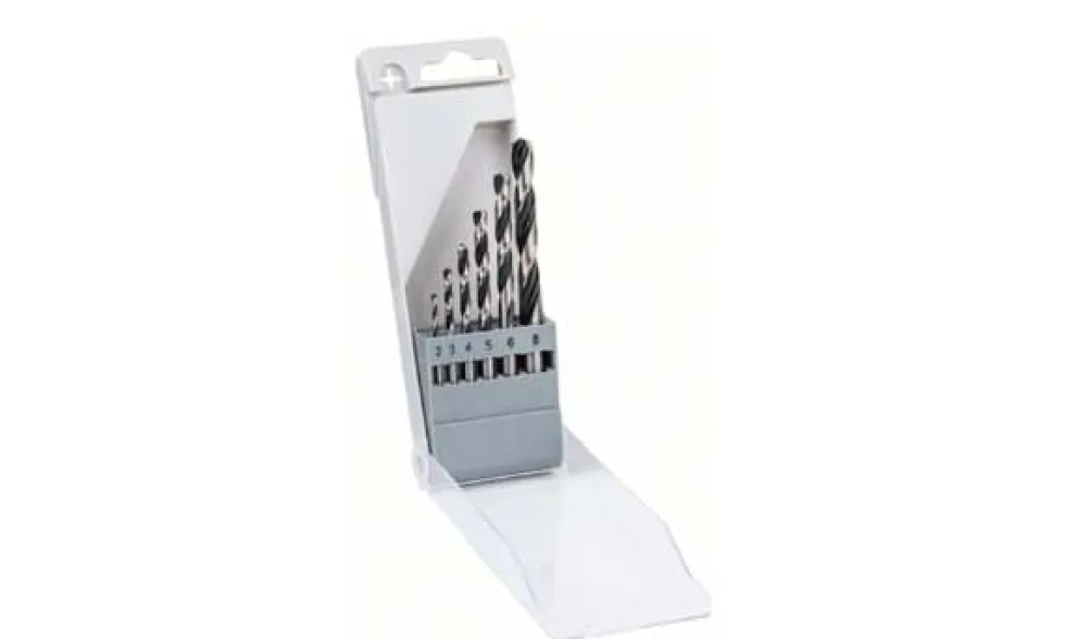 Set de Brocas P/ Metal HSS PointTeQ 2-8mm 5un Bosch 2608577346