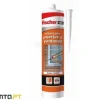 Silicone p/ Portas e Janelas 300ml Branco Fischer 505444