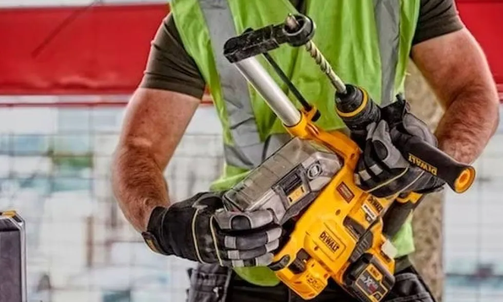 Sistema de Extração de Pó para os Martelos SDS-Plus Dewalt D25304DH-XJ