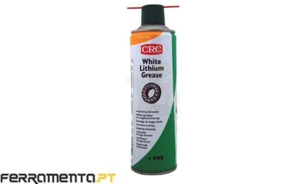 Spray Lubrificante de Lítio 500ml CRC WHITE LITHIUM GREASE