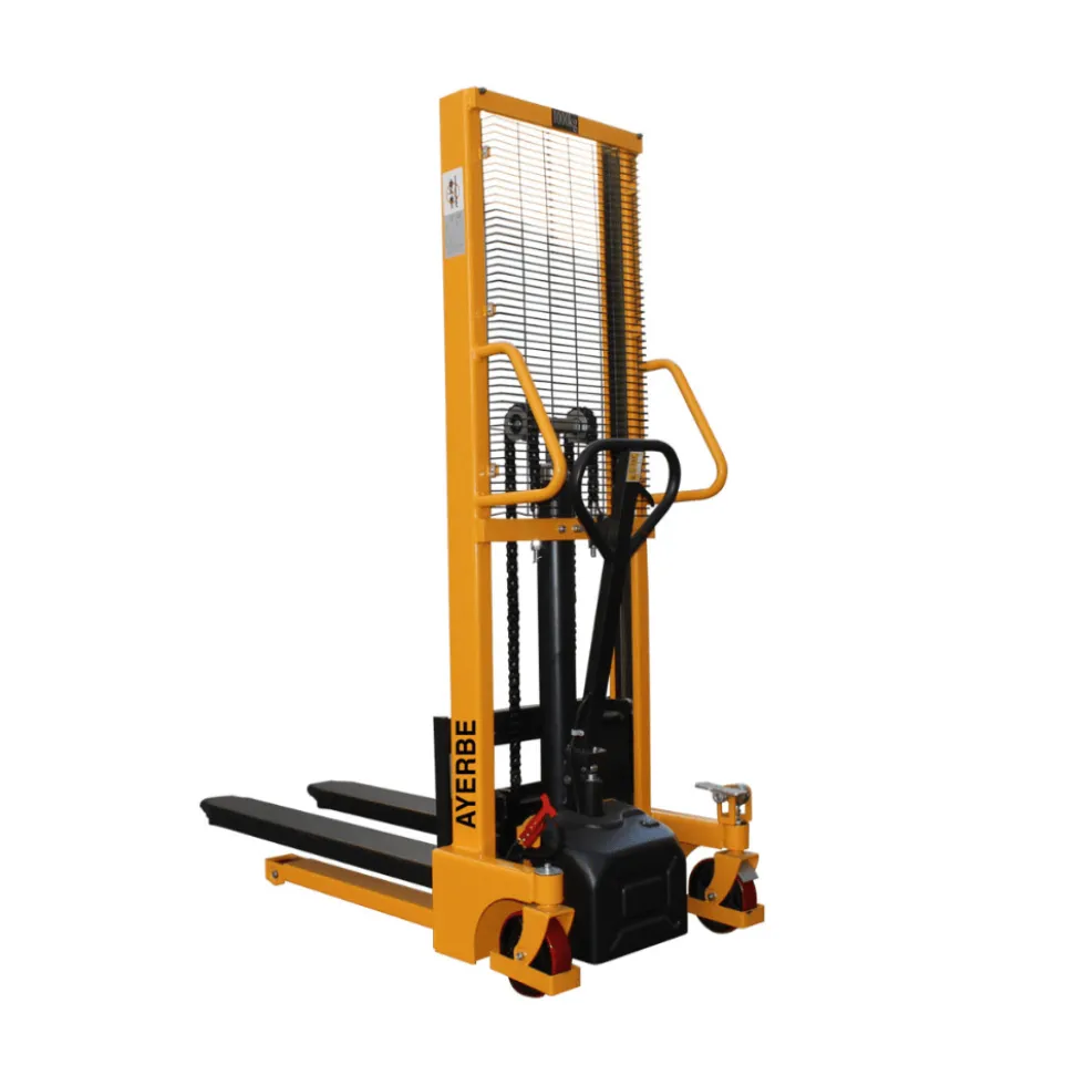 Stacker Empilhador Semielétrico 1000kg AY-1600 ASE Ayerbe 587500