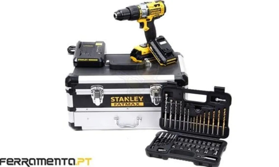 Stanley Berbequim Com Percussão 18V FMCK625D2F-QW