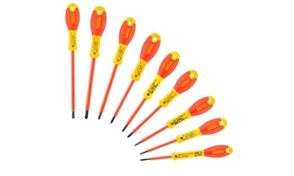 Stanley Conjunto Chaves de Fenda Isoladas - 10 Pcs FMHT62573-0