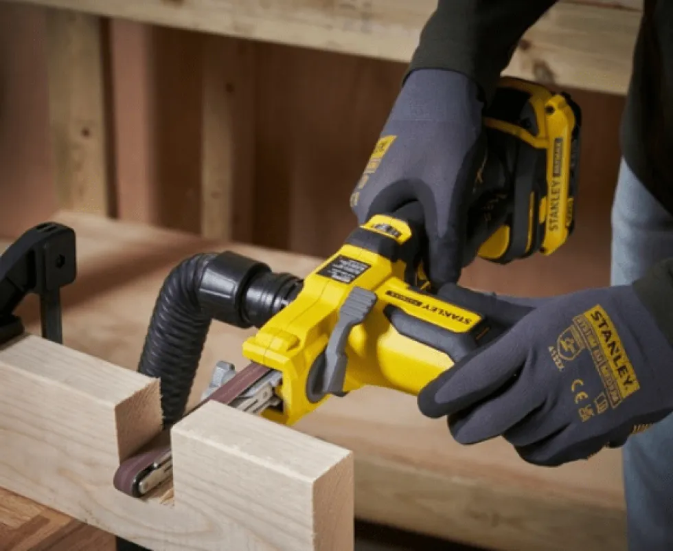 Stanley Lixadora de Banda V20 13X457mm 18V SFMCE210B-XJ