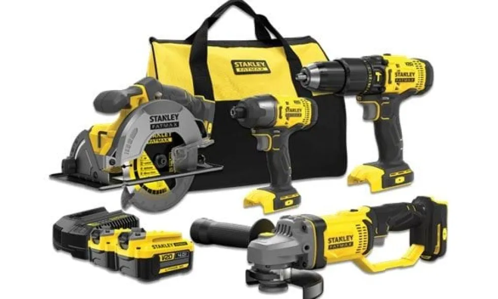 Stanley Power Kit 4 Máquinas V20 Stanley SFMCK469M2-QW