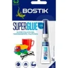 Super Cola Cianocrilato em Gel Superglue 3G Bostik