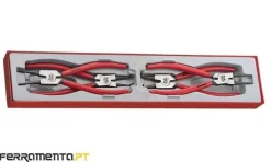 Tabuleiro de Alicates para Freios 4Pcs Teng Tools TTX4749