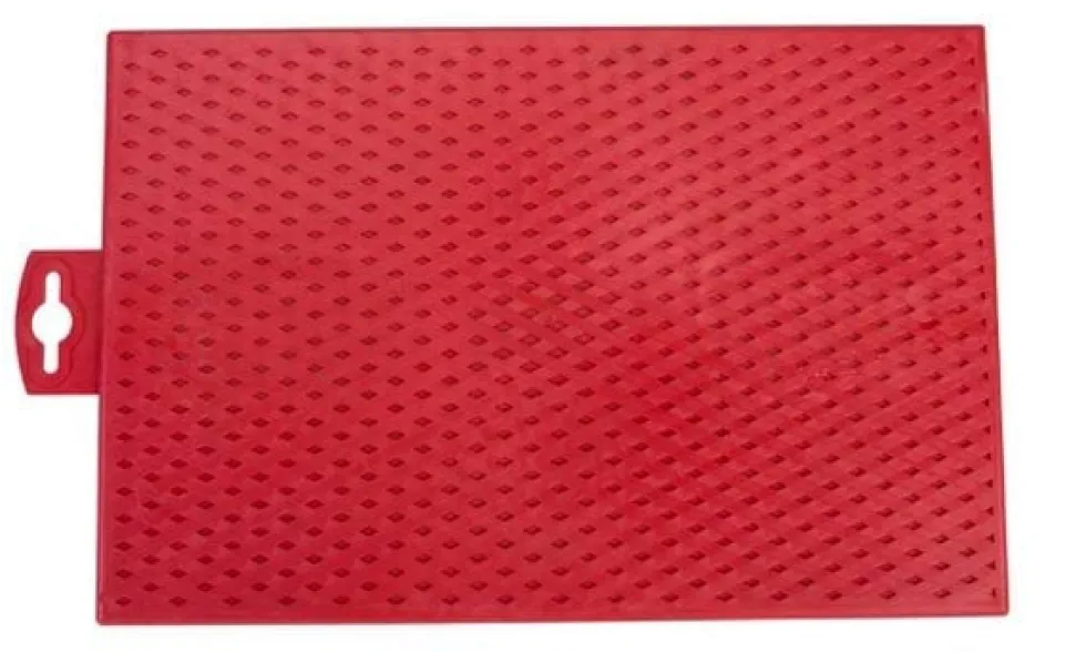 Talocha Cabo Plástico Rugosa 27X18cm Rubi 71943