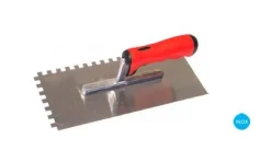 Talocha Inox Dentada CN5010-SS280x130mm (8x8mm) MacFer 034.0014