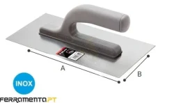 Talocha Lisa em Inox 270x130mm Bellota 25864 INOX