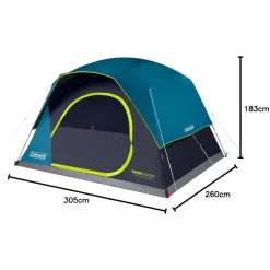 Tenda de Campismo Skydome Darkroom 6P Coleman 2000037938