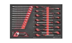 Teng Tools Jogo de Chaves Mistas FOAM4X4 33PcsTTEMD33