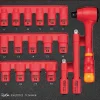 Teng Tools Jogo Roquete 3/8" 1000V 18 Peças TEDV3818
