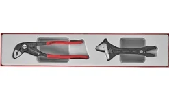 Teng Tools Kit de Alicate e Chave Ajustável TTX4 2PcsTTXMB02